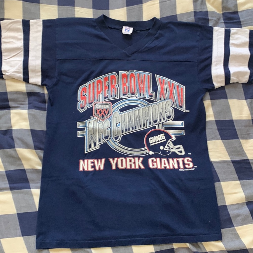 Vintage NY GIANTS Super Bowl tshirt